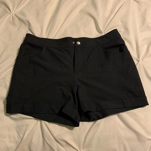 Black Not Just a Trail shorts Zyia